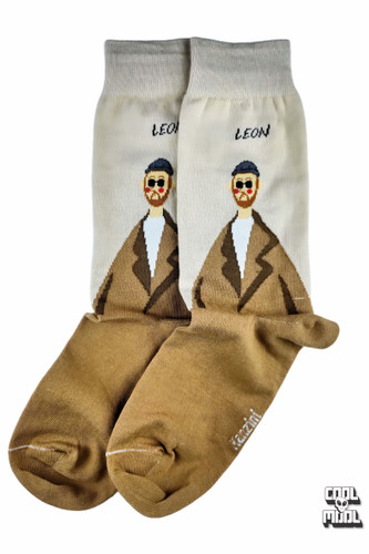 جوراب نخ پنبه لئون