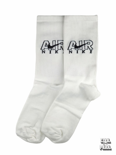 جوراب نخ پنبه ایر نایک سفید