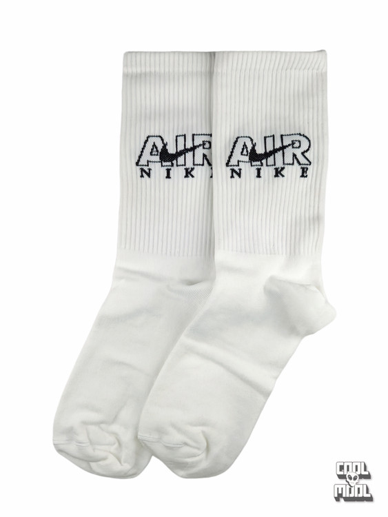 جوراب نخ پنبه ایر نایک سفید