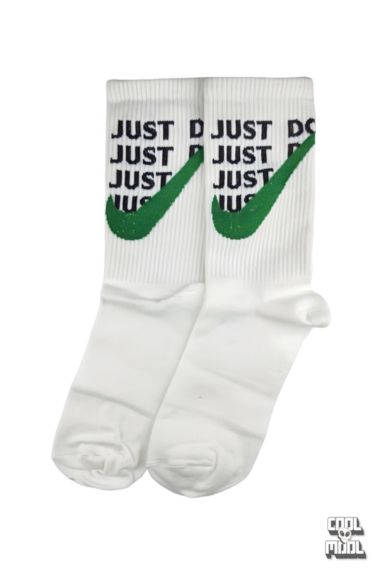 جوراب نخ پنبه just do it لوگو سبز