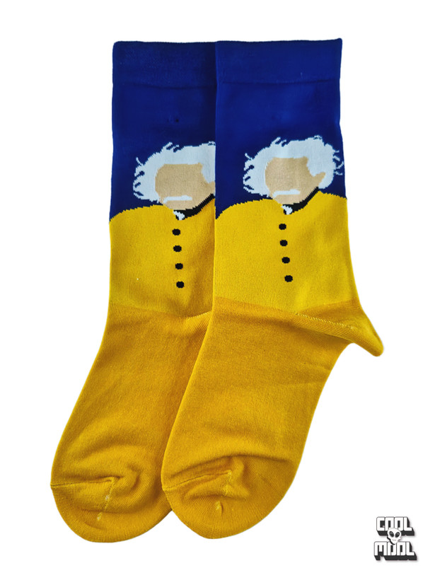 جوراب نخ پنبه انیشتین