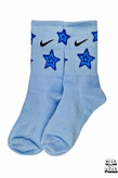جوراب نخ پنبه نایک ستاره ای آبی