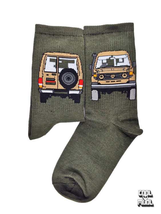 جوراب نخ پنبه ماشین تویوتا