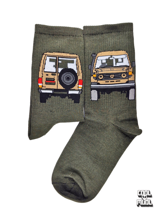 جوراب نخ پنبه ماشین تویوتا