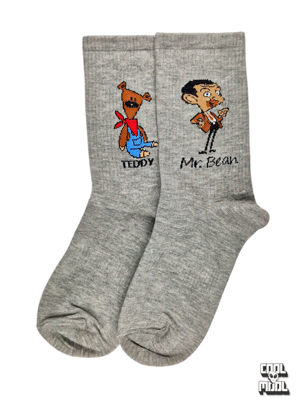 جوراب نخ پنبه لنگه به لنگه مستربین و تدی