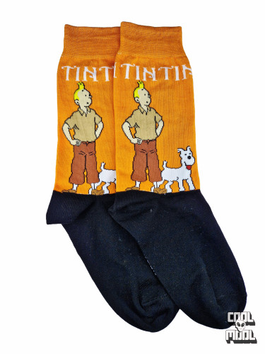 جوراب نخ پنبه تن تن نارنجی