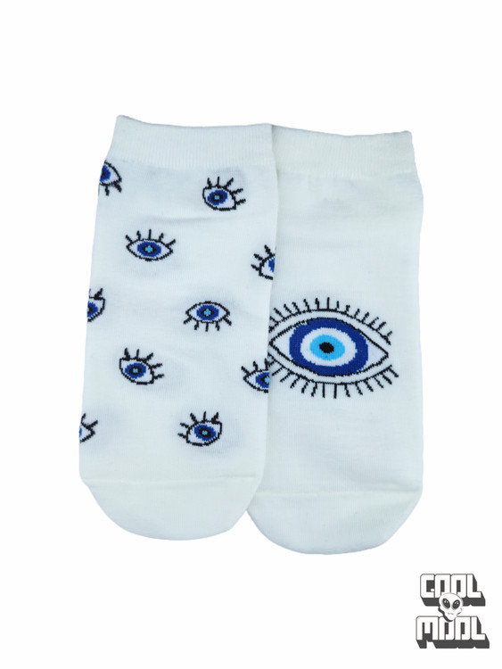 جوراب نخ پنبه مچی چشم زخم لنگه به لنگه