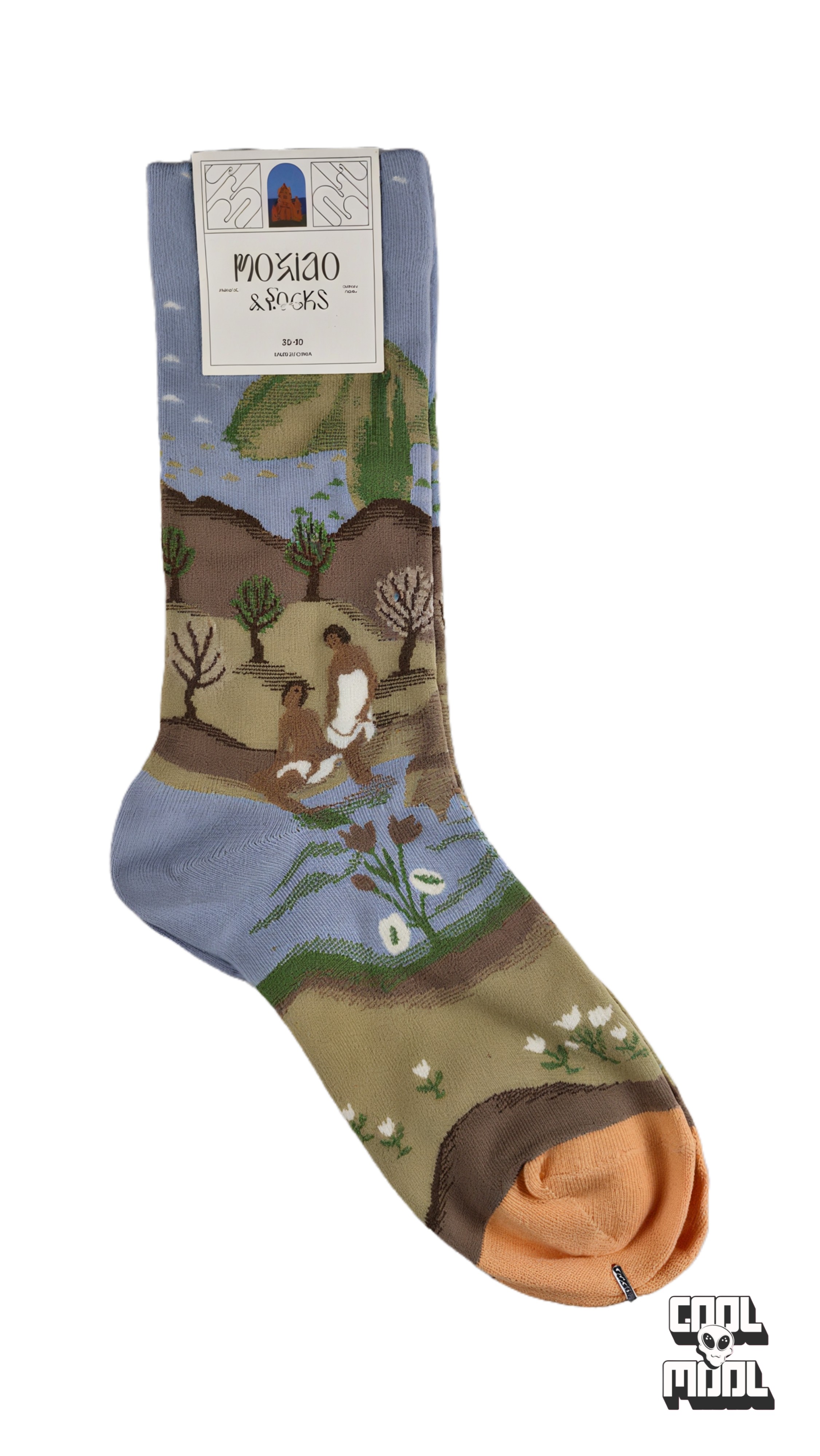 جوراب وارداتی ساقدار زوجی در کنار رود زنانه