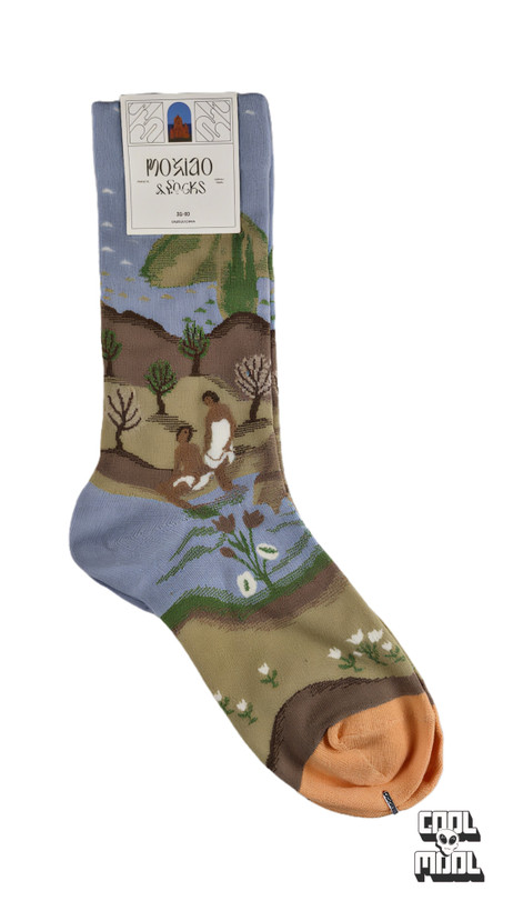 جوراب وارداتی ساقدار زوجی در کنار رود زنانه