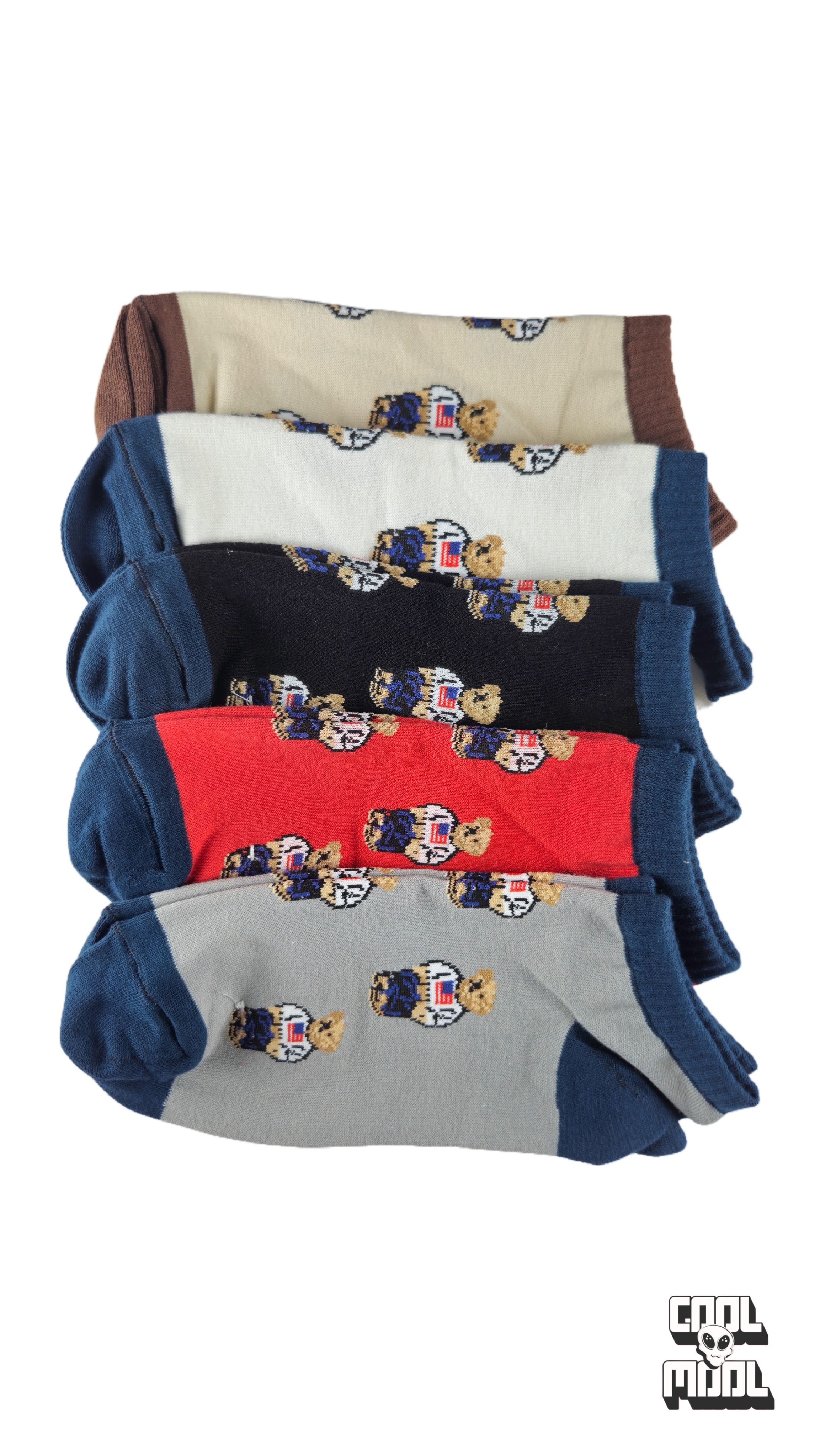 جوراب‌ مچی طرح خرس پولو