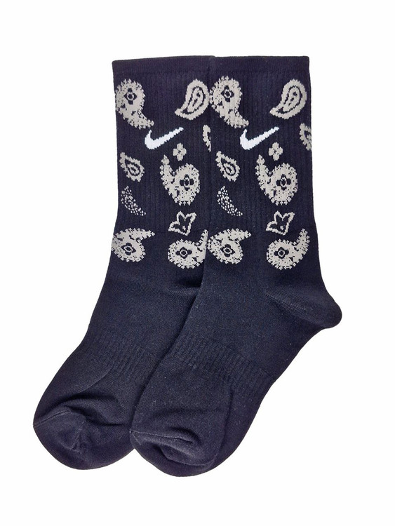 جوراب نخ پنبه نایک بتهجقه مشکی