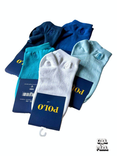 جوراب مچی POLO طیف رنگ آبی