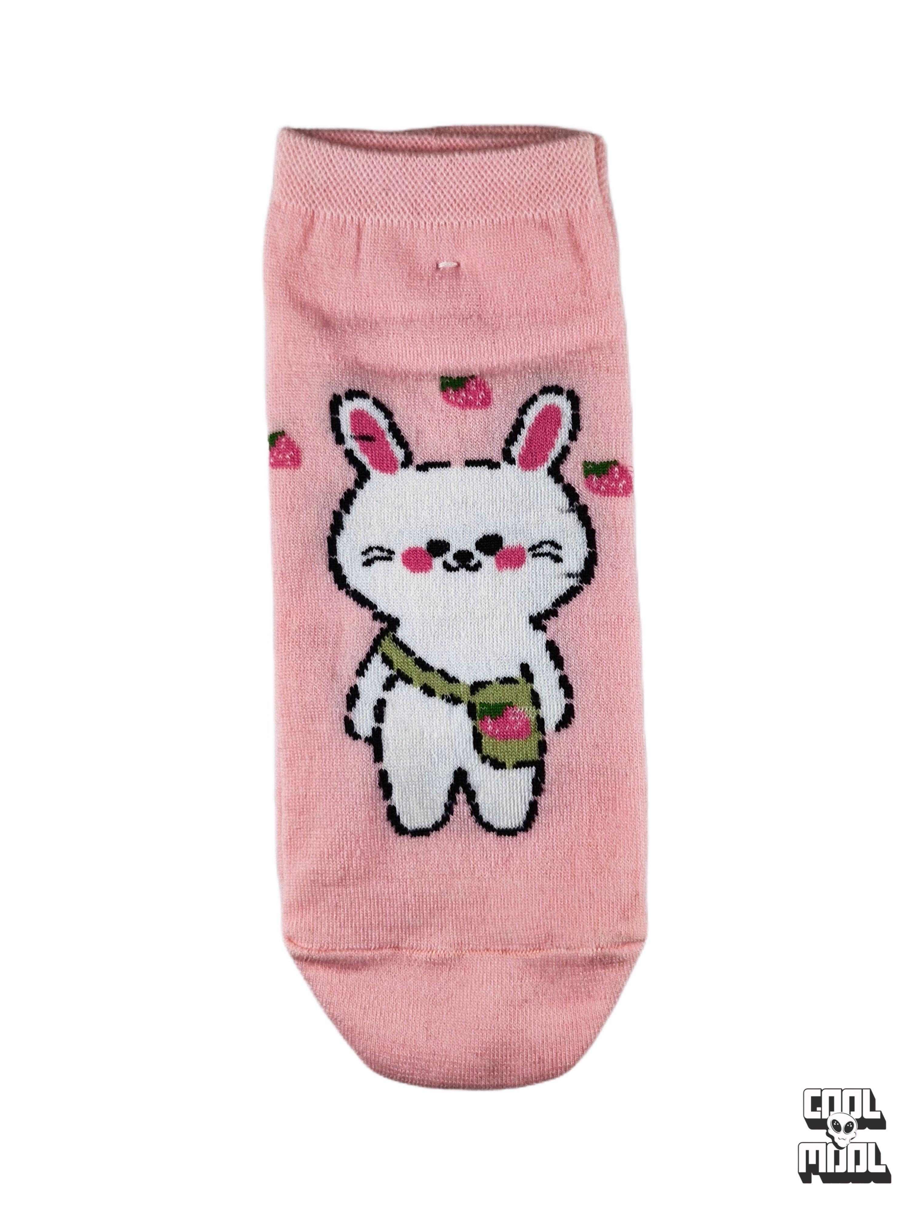 جوراب مچی خرگوش کیوت (صورتی روشن)