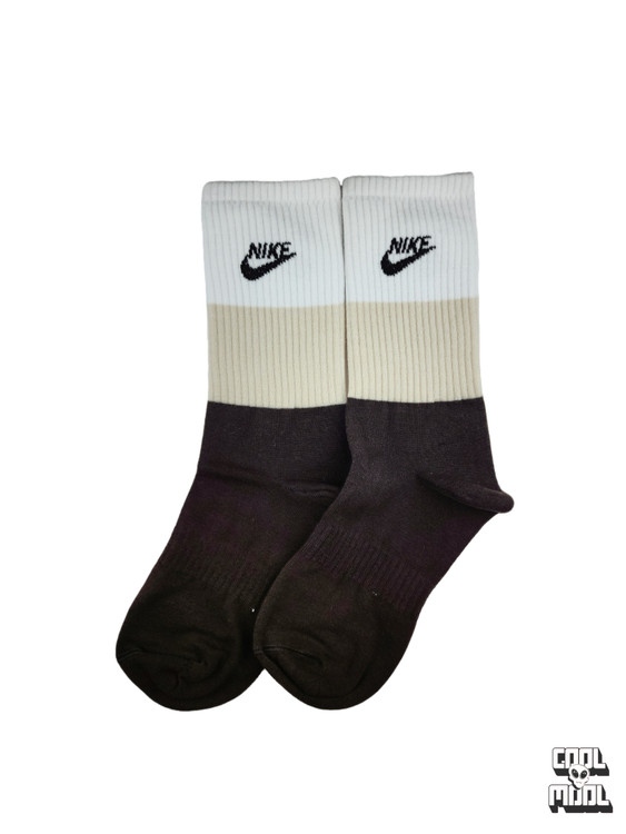 جوراب ساقدار نخ پنبه نایک کرم