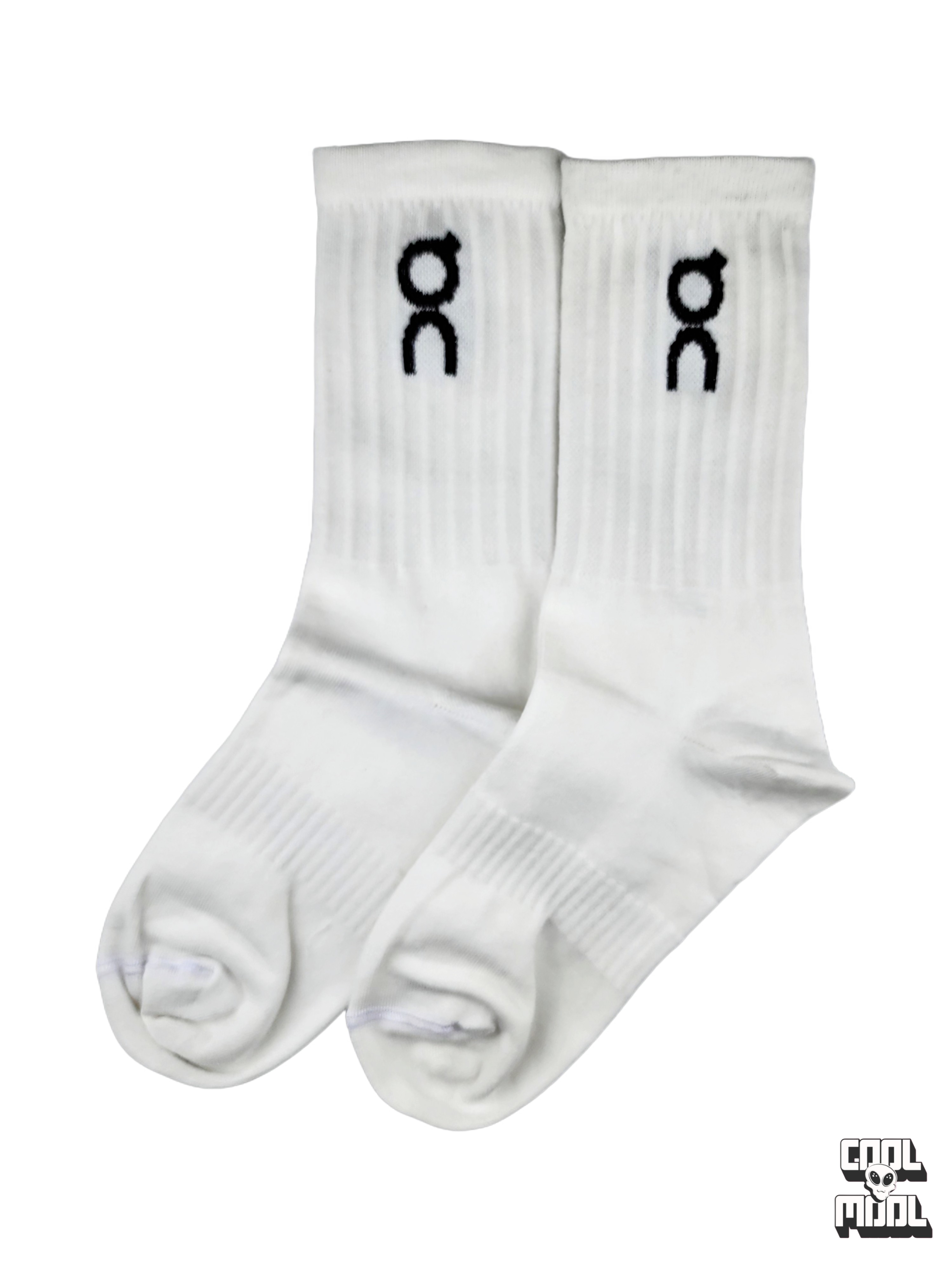 جوراب ساق‌دار ورزشی با استایل On Running سفید