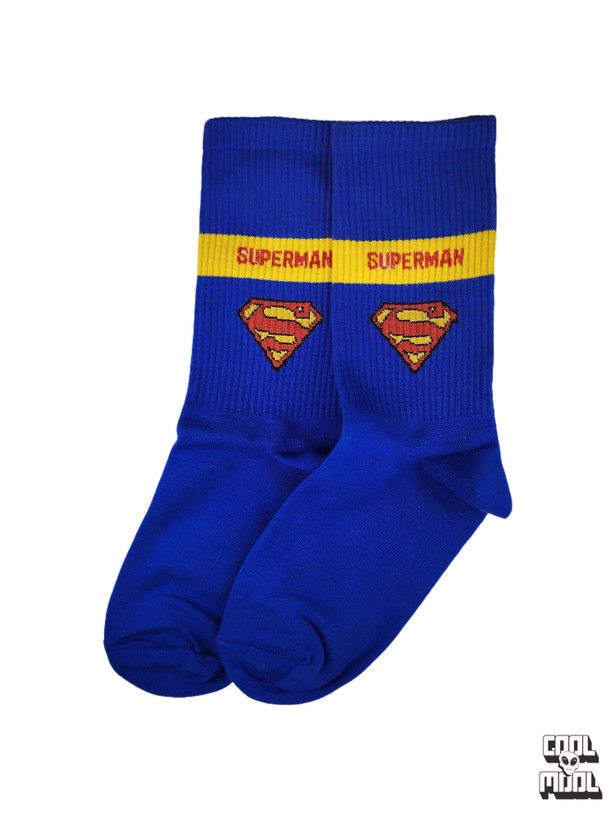 جوراب ساقدار طرح سوپرمن (Superman) – مدل مرد پولادین!
