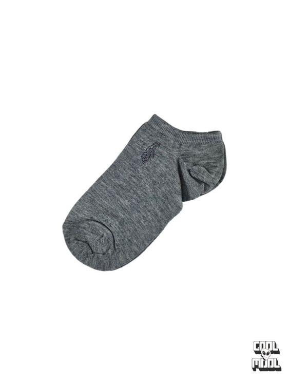 جوراب کالج/مچی با گلدوزی پولو| راحتی نامرئی برای استایل روزمره!خاکستری
