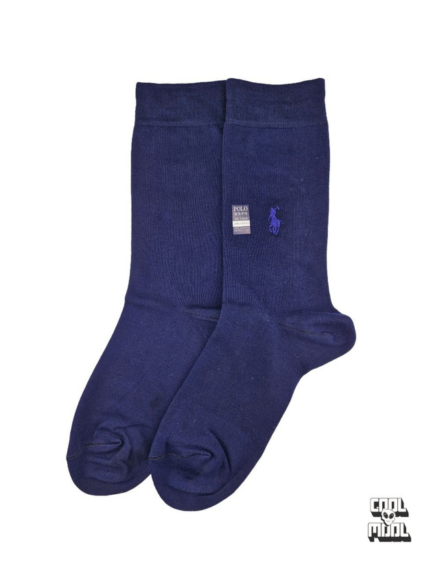 جوراب ساق بلند طرح پولو (Polo Style) سورمه ای