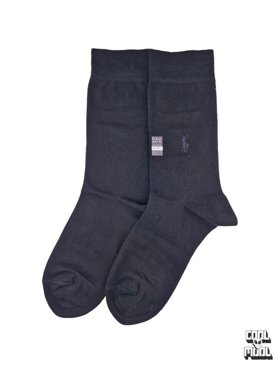 جوراب ساق بلند طرح پولو (Polo Style) مشکی