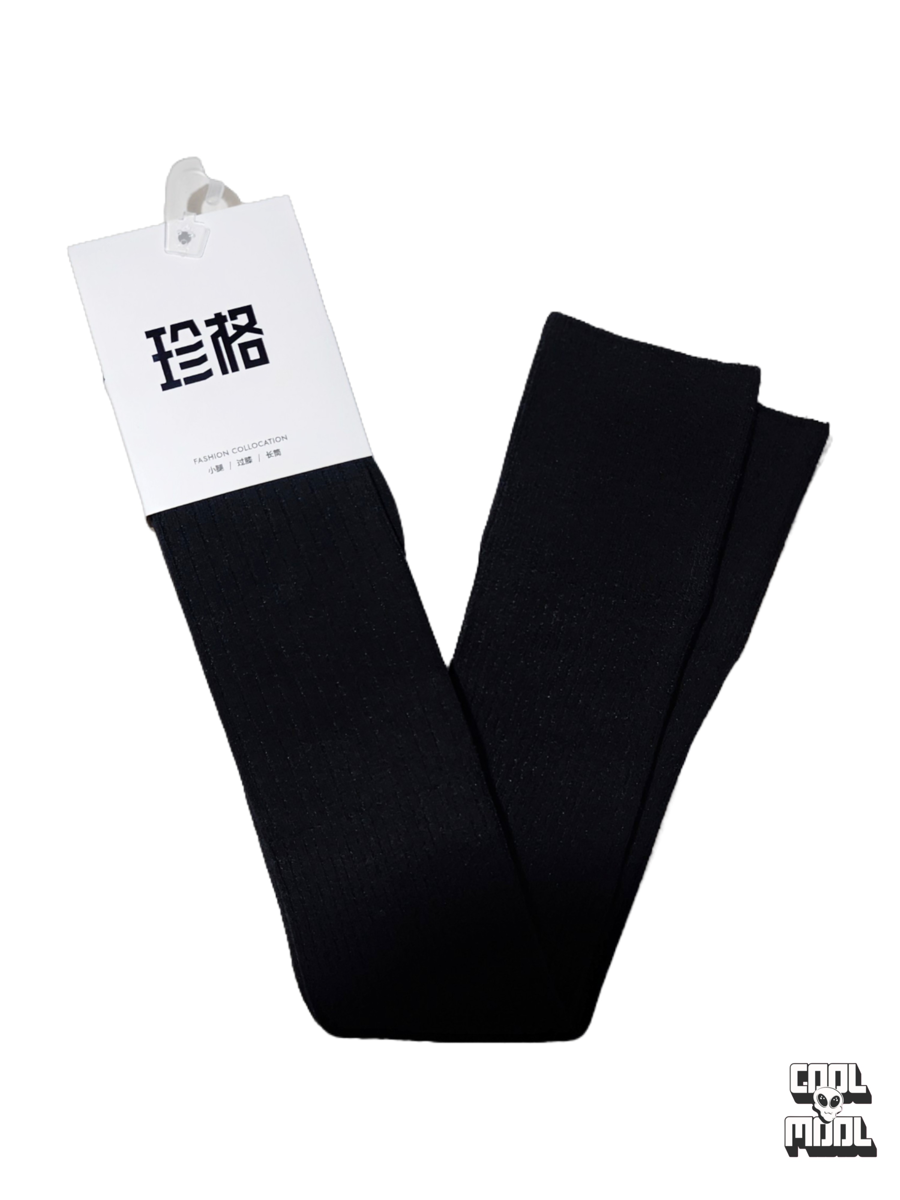 جوراب بالای زانو بافت کبریتی (Over Knee) وارداتی، نخی و ضد حساسیت – ترند محبوب امسال!