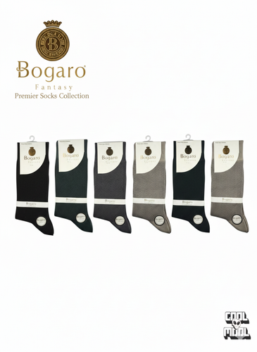 جوراب مردانه رسمی Bogaro Fantasy | طرح هفتی-هشتی (Chevron) – استایل کلاسیک و Premier!