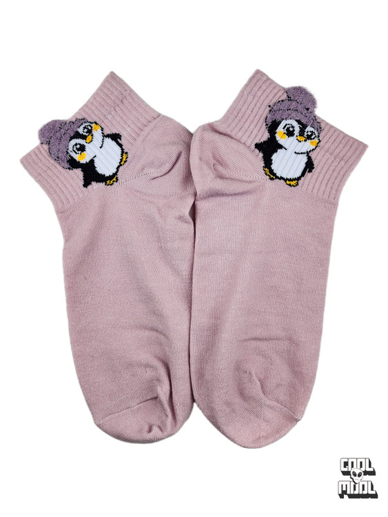 جوراب مچی طرح «پنگوئنِ پومپومدار» یاسی