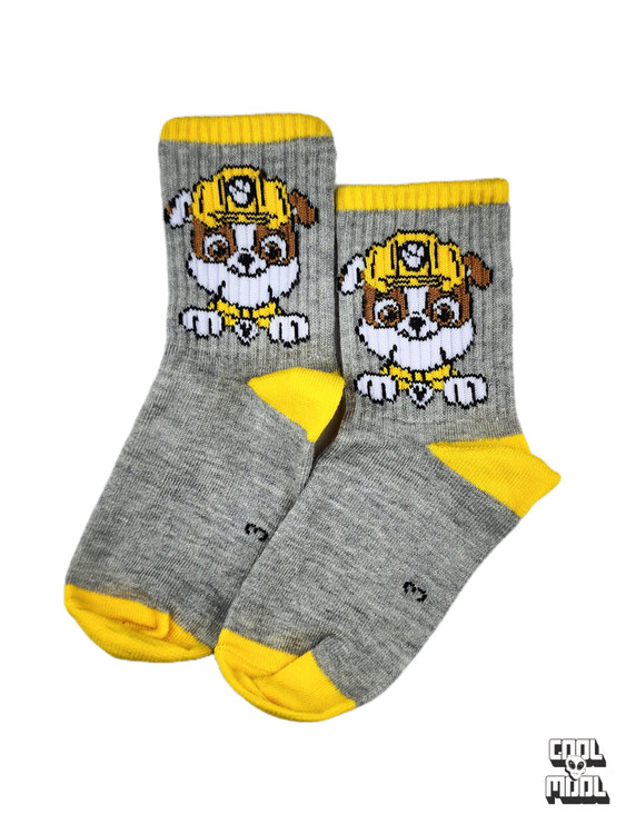 جوراب بچهگانه طرح «سگهای نگهبان» | قهرمانان کوچک روی پاهای شما! 🚀🐶