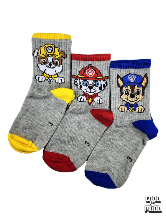 جوراب بچهگانه طرح «سگهای نگهبان» | قهرمانان کوچک روی پاهای شما! 🚀🐶