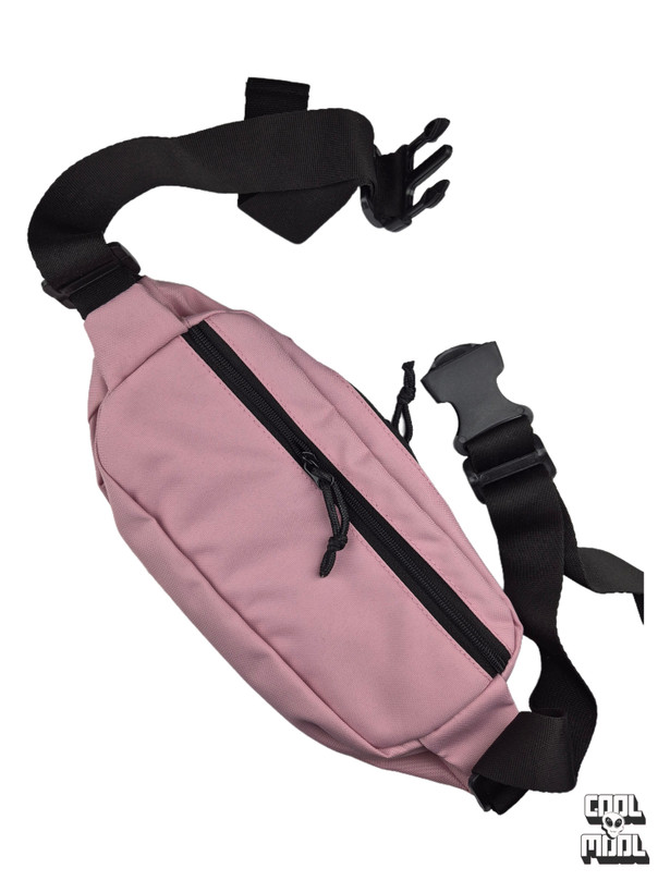 🎒 کیف کمری و یکطرفه The North Face رنگ صورتی کالباسی (Fanny Pack / Crossbody) 🌸 | سبک، کاربردی و فوقالعاده شیک! ✨